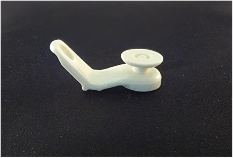 Graber Spring Window Fashions Traverse Rod Slides - Pack of 10, White Plastic - Image 5